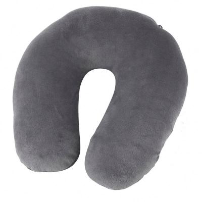 China Toprank Microbeads Filling Neck Pillow Comfortable 3-in-1 Foldable Microbead Multipurpose Pillow for sale