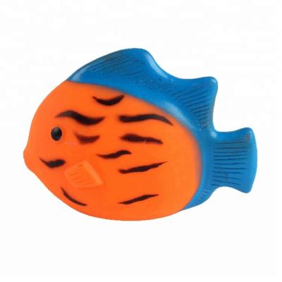 China Toprank Simple Cheap Fish Shaped Sound Squeaker Dog Toy Chew Vinyl Toy,Vinyl Funny Pet Toy for sale