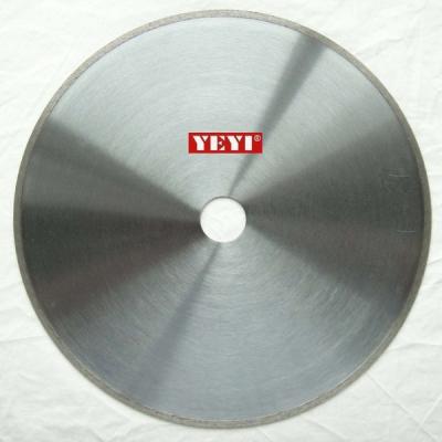 China 14 Inch Hot Pressed Sintered Diamond Saw Blades Continuous Rim Type , Wet Cutting Blade for sale