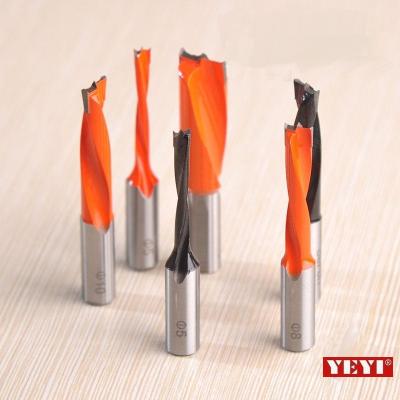 China Three Point Woodworking Drill Bits 9mm Tungsten Carbide Drill Bits For High Density Plank for sale