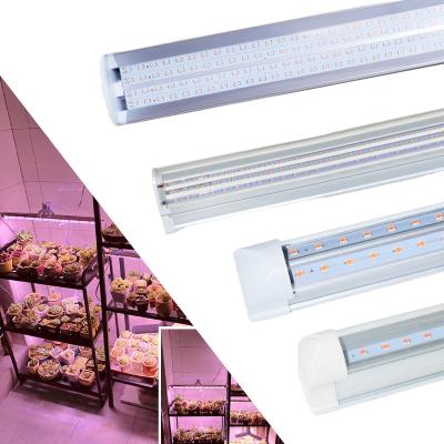 China Seed Starting Clone LED Grow Light For Medicinal Plants 6000K Full Spectrum 18W T8 Tube Clone Lamp for sale