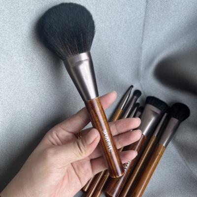 China Angular Blush Vegan Cruelty Manufacturers High Quality Cosmetic Tools Unique Makeup Set Brush for sale