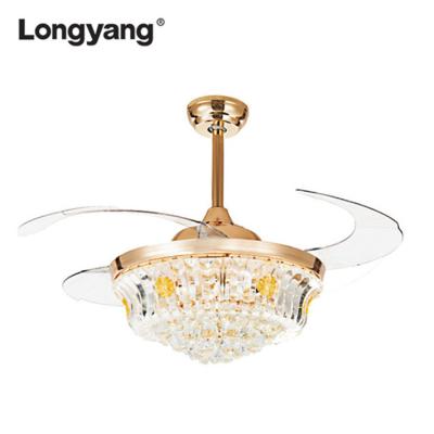 China Factory price indoor decorative ceiling fan with led ceiling light for sale