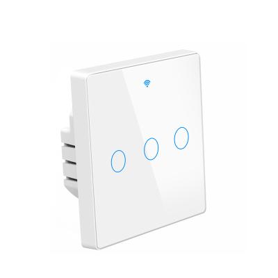 China 3 Band WIFI Light Touch Residential Switch for sale