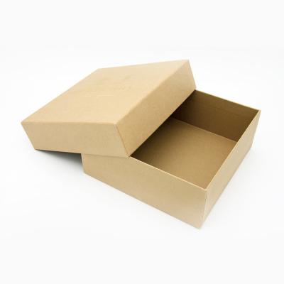 China Customized Recyclable Brown Cardboard Packaging Box Small Brown Cardboard Boxes for sale