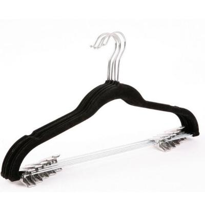 China Multifunctional Wholesale Clip Non-slip Mini Swivel Heavy Duty Plastic Hanger Clothes Pants Coat Hanger for sale