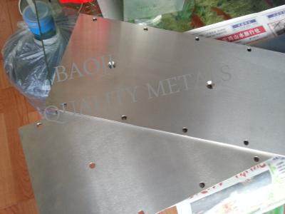 China Purity 99.99% Metal Sputtering Target , Titanium Alloy Plate ASTM B265 for sale