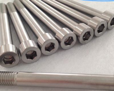 China Chamfered Hexagon Titanium Standard Parts Ti6Al4V Alloy Material for sale