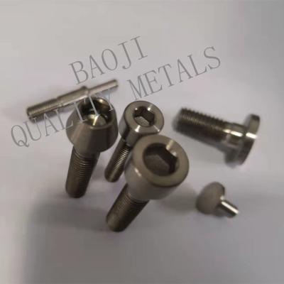 Cina Bulloni della lega del titanio della vite 12,9, titanio Allen Head Bolts Anti Corrosion di 130mm in vendita