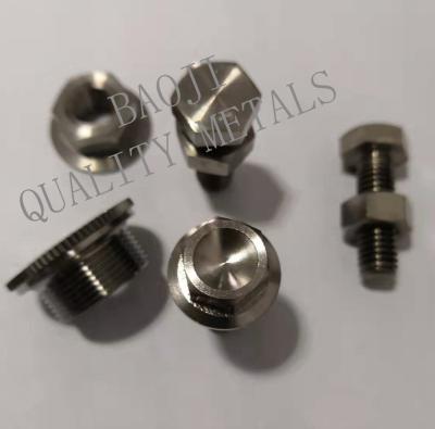 China M22 Titanium Standard Parts , M28 Titanium Hex Bolts Anti Corrosion for sale