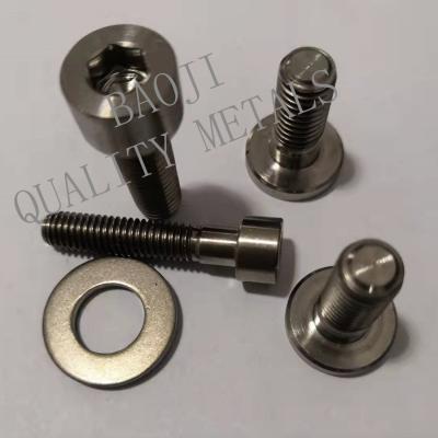 China Gr5 Titanium Alloy Screw For Automobiles 15mm-200mm Bolt Lenght for sale