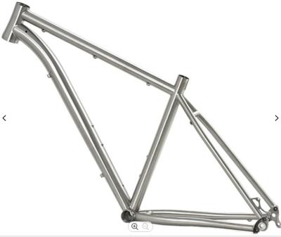 China GR.5 Titanium Alloy Tube , Full Suspension GR.9 Titanium Bike Frame for sale