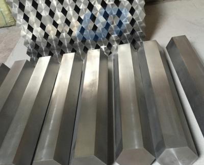 China Rolled Titanium Hex Bar , TC4 Titanium Welding Rod For Chemical Industry for sale