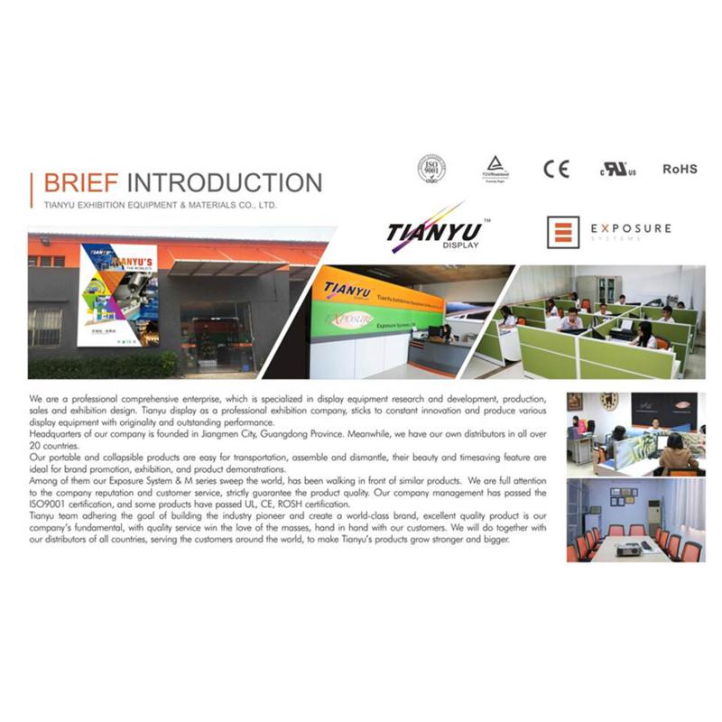 Verified China supplier - Tianyu Exhibition Equipment & Materials Co., Ltd.