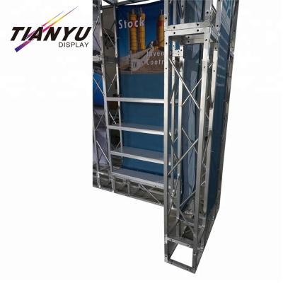 China Reusable Hot Sale Aluminum Rack Customized Size Truss Exhibition Booth for sale