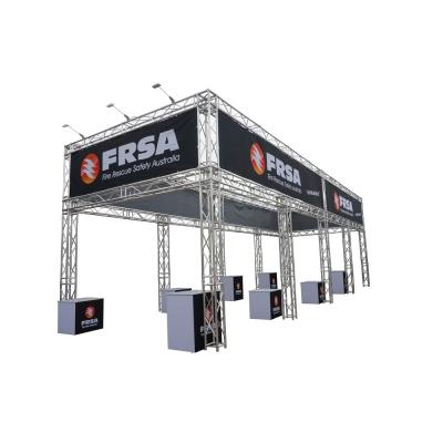 China Reusable 3D Exhibition Booth Design Trade Show Exhibit Truss Booth Display for sale