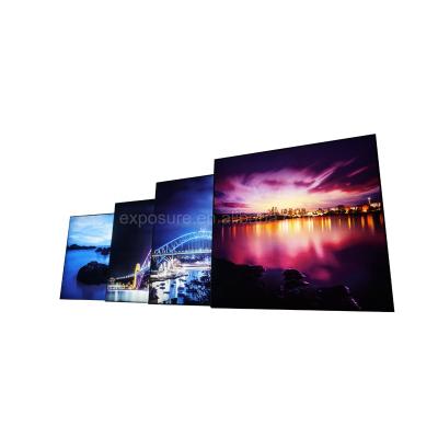 China Indoor outdoor advertising and LED advertising slim backlit display lightbox fabric light box for sale