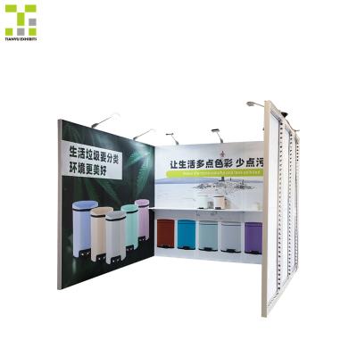 China Tianyu Offer Hot Sale U Shape Indoor Live Broadcast Booth Exhibition for sale