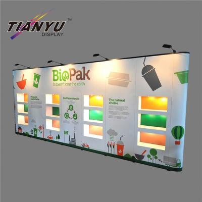 China China manufacturer portable PVC aluminum trade show folding indoor seg pop up display for sale