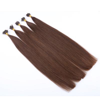 China Silky Straight European Double Wave Full Cuticle Pulled U Tip Prebonded Keratin Hair Extension Blonde Color 4 for sale