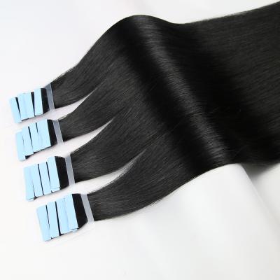 Κίνα Silky Straight Wave Hair Tape In Remy Hair Extensions Wholesale Raw Virgin Tape Hair Extension προς πώληση