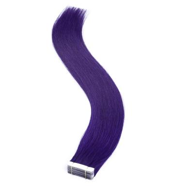 China Factory Wholesale Hot Selling Silky Straight 100% Invisible Italian Wave Keratin Double Ended Tape In Hair Remy Human Hair Extensions à venda