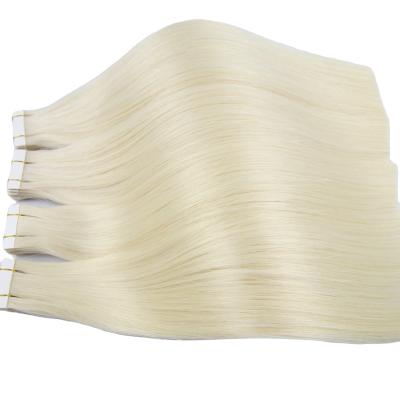 China One Stop Wave One Stop OEM Wrapping Salon Supply Silky Straight PU Remy Braid Hair Extention Tape In Blonde Hair Color zu verkaufen