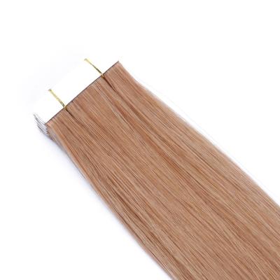 China Silky Straight Wave In Stock Good Quality Remy Blonde Indian Hair Tape Raw Tape In Hair Extensions Te koop