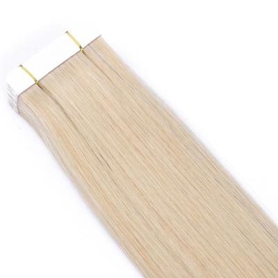 China European High Quality Silky Straight Wave Hair Tape In Extension Remy Tape Hair Extensions Natural Hairline Te koop