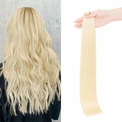 China Silky Straight Wave Invisible Seamless Tape In Hair Extension Injection Tape Hair 100% European Virgin Hair for sale