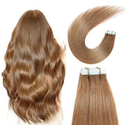 China Silky Straight Wave Invisible Seamless Tape In Hair Extension Injection Tape Hair 100% European Virgin Hair for sale