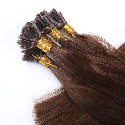 China Factory Direct Luxury Silky Straight Quality Wholesale Remy Nail U Wave Hair Tip Russian Hair Extensions For Women for sale