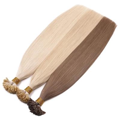 China Hot Sale Remy U Tip Silky Straight Hair Extensions Wholesale Wave Hair Extension for sale