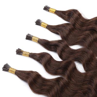 China Wholesale price best wave i tip silky straight hair extensions human remy hair selling silky straight prebonded hair for sale