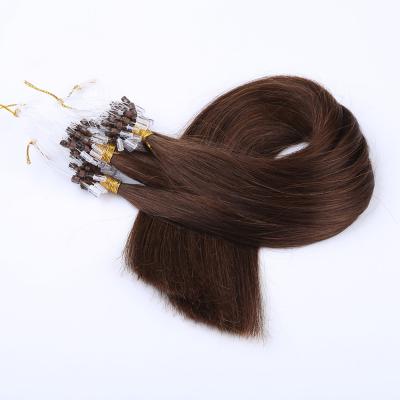 China Silky straight wave prebonded hair ring hair loop OEM wholesale price micro stock extensions big fast delivery for sale