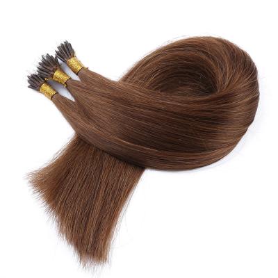 China Wholesale Custom Silky Straight Nano Link Hair Ring Bond Small Bead Mini Laser Hair Wave Hair Extensions 20inch for sale