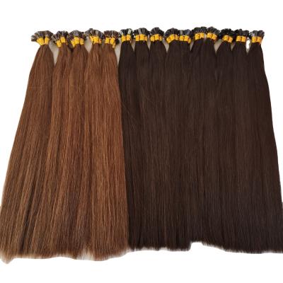 China Highlight 613 silky straight cuticle wave tip keratin hair extension vendors color 27 flat intact hot sale silky straight for sale