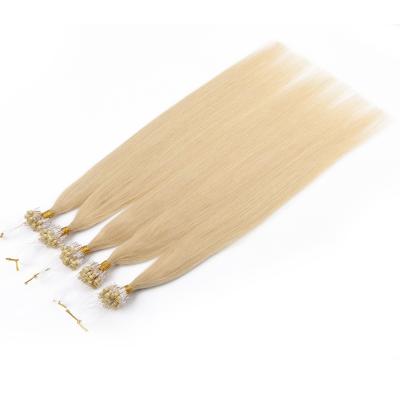 China Good Quality Fast Shipping Double Wave Hair Extensions Silky Straight Micro Ring Hair Remy Keratin Curl Drawn for sale