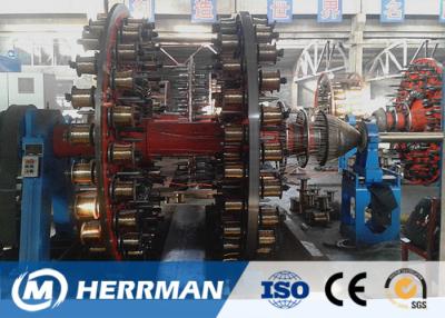 China High Pressure Hose Pipe Machine 0.6-2.2mm Steel Wire Armouring Machine Low Noise for sale