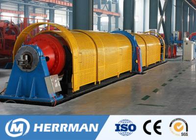 China Cable Machine 45KW Motor Stranding Machine Big Bearing Support Tubular Stranding Machine for sale