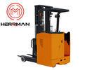 China 2T Stand Up Electric Reach Forklift PU Tires for sale