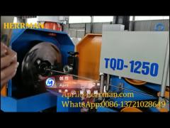 Al Alloy Cable 1200RPM Continuous Interlock Armouring Machine