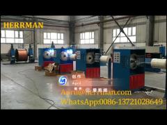 High Speed Horizontal Wire Taping Machine , Fire Resistance Cable Making Machine