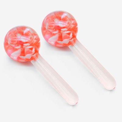 China Colorful Wrinkle Remover SSMY BQHB501 Flower Antifreeze Gel Beauty Crystal Glass Ice Globes for sale