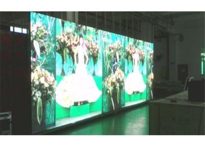 China Floor Stand P3 LED Wall Hire , LED Curtain Rental Die - Casting Wider Viewing Angle for sale