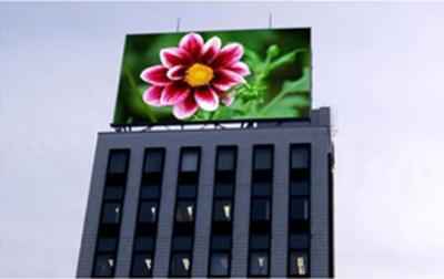 China Large and Transparent Outdoor Full Color LED Display Wall P10 for sale