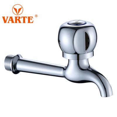 China General ABS Single Handle Stainless Steel Wall Mounted Cold Water Taps Home Faucets Bib Cock Faucet for sale