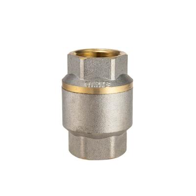 China General Varte Brand Brass Waterproof Air Vent Valve Nickel Plated Check Valve For Brew Pump for sale