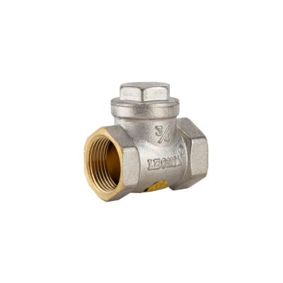 China Factory Supplier Long Life Swing Y Check Valve 200 METEC NPT Bronze Brass Shutter For Water for sale