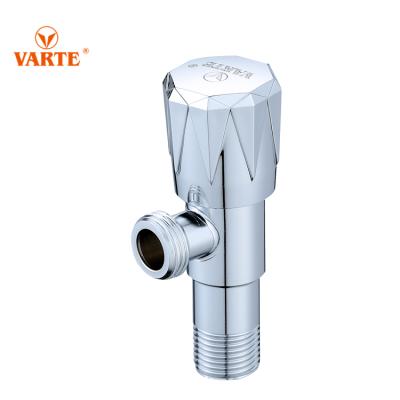 China Water Control Varte Brand OEM Commercial Prices 90 Degree 1/2 Angle Valve Toilet Quick Open Angle Stop Valve for sale